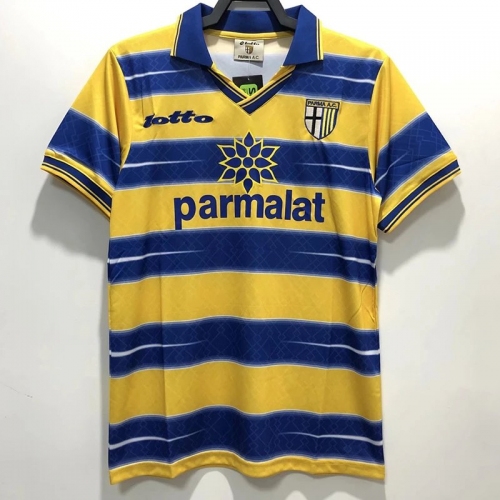 1998/1999 Parma Home Retro Soccer Jersey