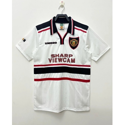 1998/1999 Retro Manchester United Away Football Shirt