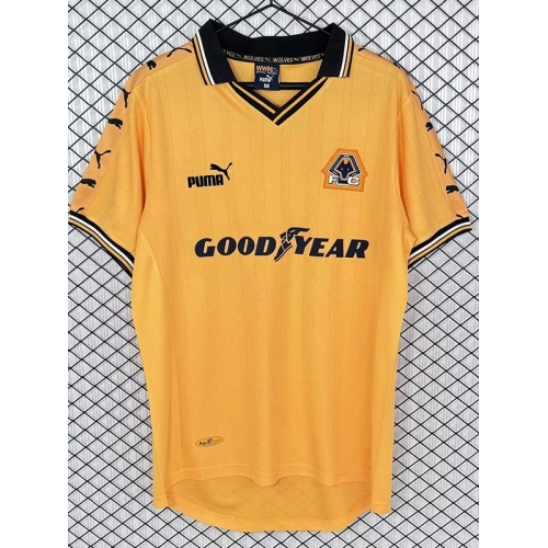1998/1999 Wolves Home Retro Soccer Jersey