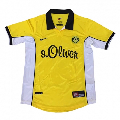 1998/2000 Borussia Dortmund Home Retro Soccer Jersey
