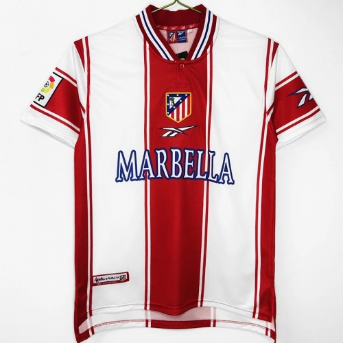 1999/2000 ATM Home Retro Soccer Jersey(带西甲章)