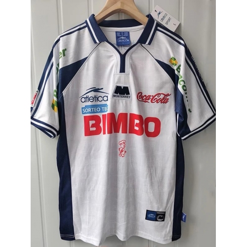 1999/2000 Monterrey Away Retro Soccer Jersey