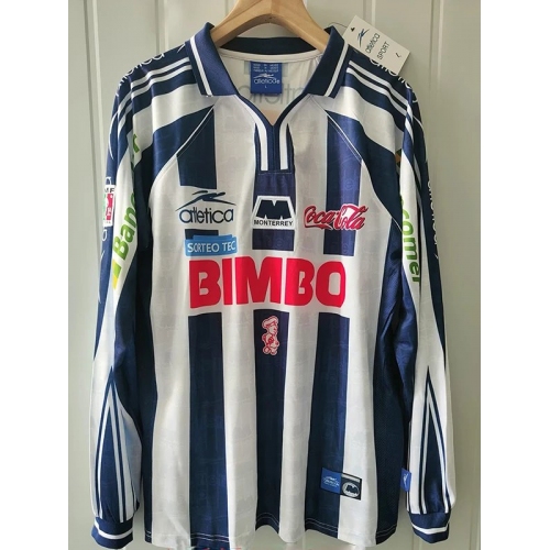1999/2000 Monterrey Home Long Sleeve Retro Soccer Jersey