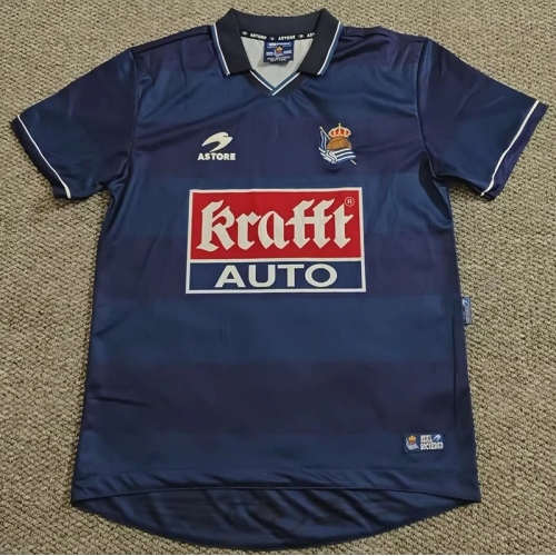 1999/2000 Real Sociedad Away Retro Soccer Jersey
