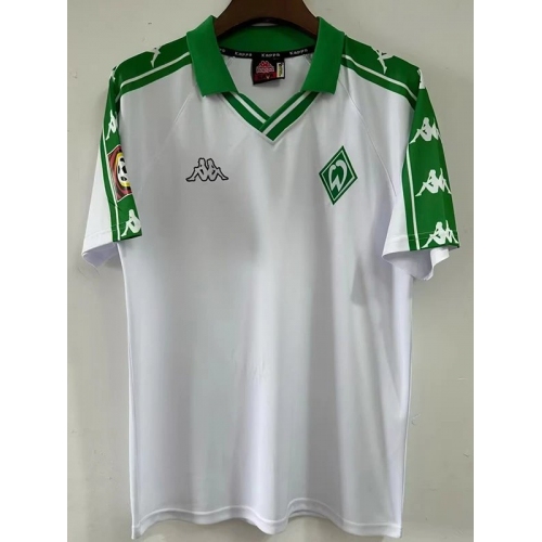 2001 Werder Bremen Away Retro Soccer Jersey