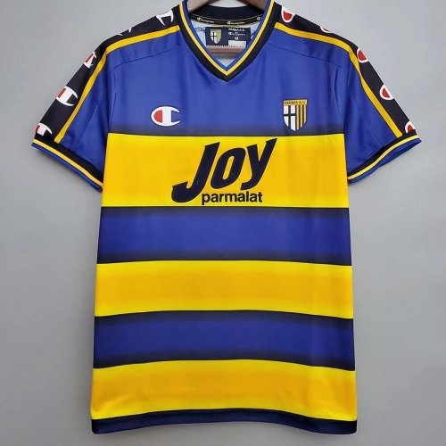 2001/2002 Parma Home Retro Soccer Jersey