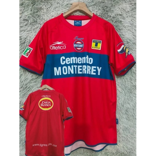 2001/2002 Tigres UANL Away Retro Soccer Jersey
