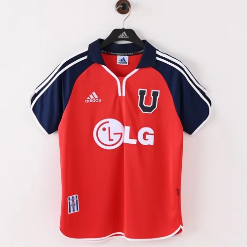 2001/2002 Universidad De Chile Home Retro Soccer Jersey