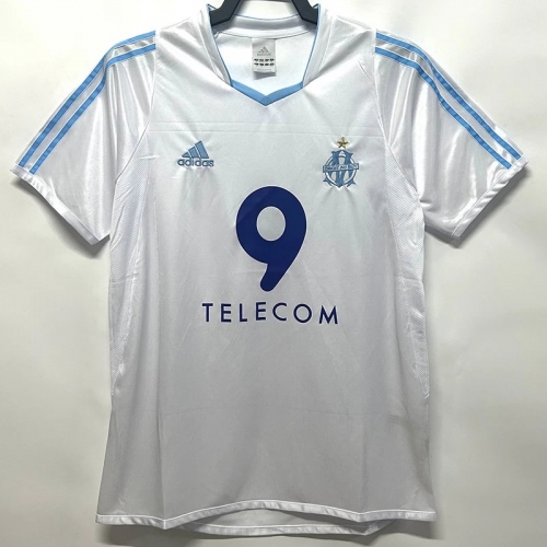 2002/2003 Marseille Home Green Retro Soccer Jersey