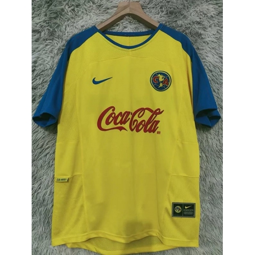 2003/2004 Club America Home Retro Soccer Jersey