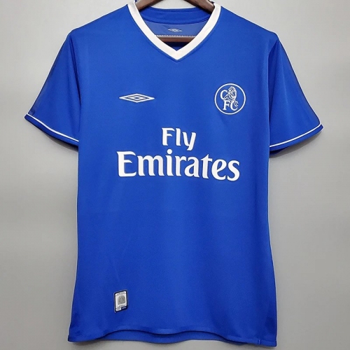 2003/2005 CHE Blue Retro Soccer Jersey