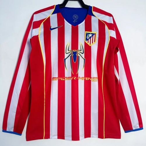 2004/2005 ATM Home Long Sleeve Retro Soccer Jersey