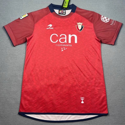 2004/2005 Osasuna Home Retro Soccer Jersey(League patch）