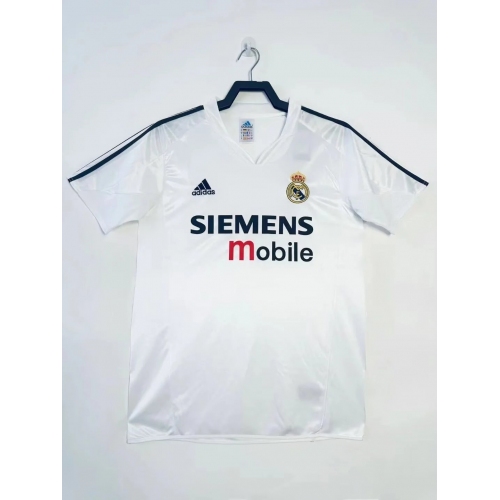2004/2005 Retro Real Madrid Home Football Shirt
