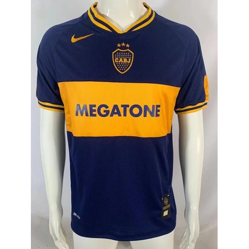 2006/2007 Boca Juniors Home Retro Soccer Jersey