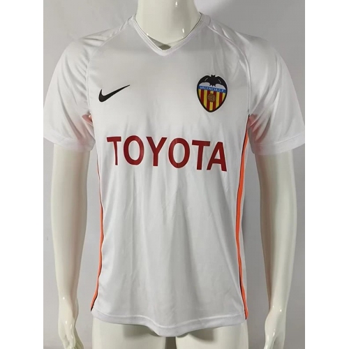 2006/2007 Valencia Home Retro Soccer Jersey