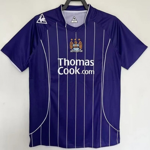 2007/2008 Man City Away Retro Soccer Jersey