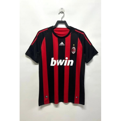 2008/2009 Retro AC Milan Home Football Shirt