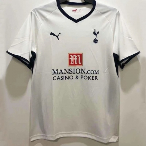 2008/2009 TOT Home White Retro Soccer Jersey