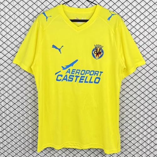 2008/2009 Villarreal Home Retro Soccer Jersey
