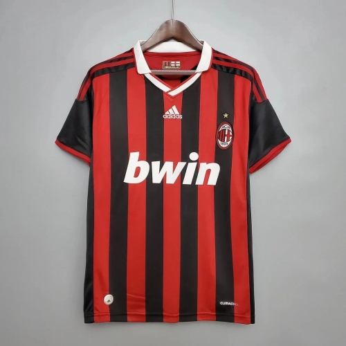 2009/2010 Retro AC Milan Home Football Shirt