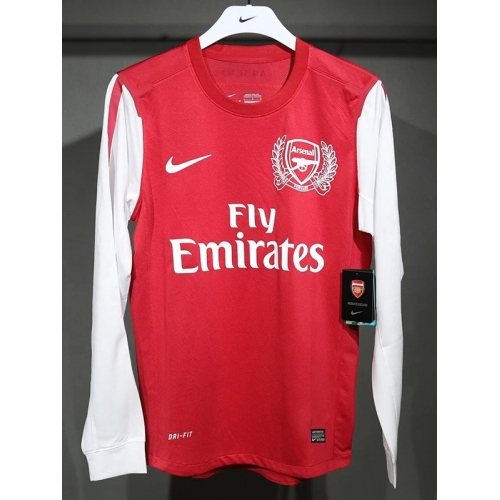 2011/2012 ARS Home Player Version Long Sleeve Retro Soccer Jerse