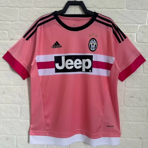 2015/2016 JUV Away Retro pink Soccer Jersey