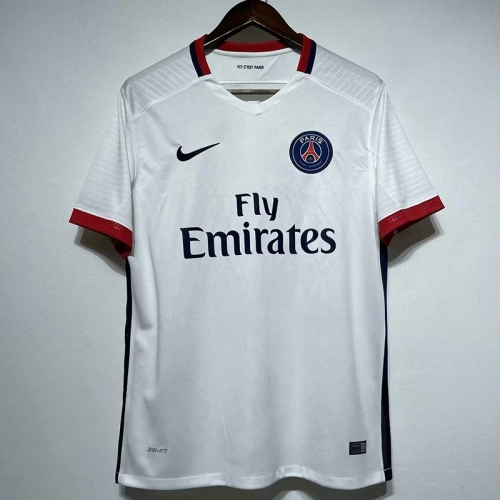 2015/2016 PSG Paris White Retro Soccer Jersey