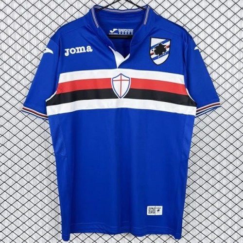 2015/2016 Sampdoria Home Retro Soccer Jersey