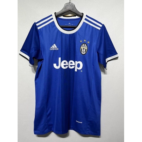 2016/2017 JUV Away Blue Retro Soccer Jersey