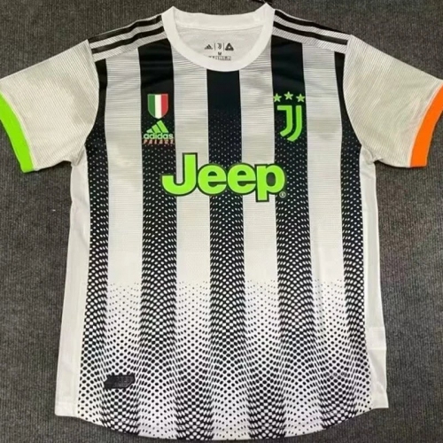 2019/2020 JUV Co Branded Version Retro Soccer Jersey