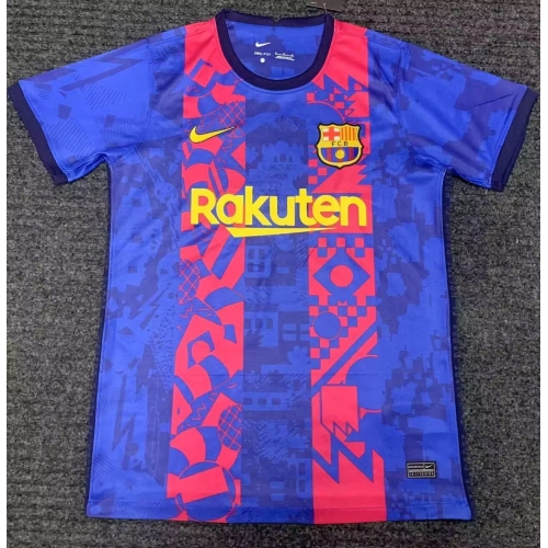 2021/2022 Retro Barcelona Third Away Football Shirt