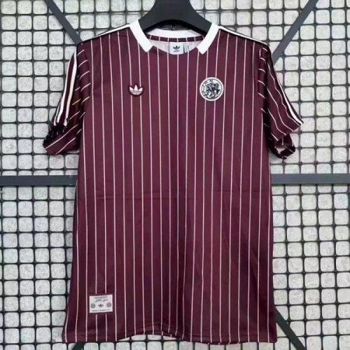 25/26 Ajax Retro Commemorative Edition Fans Soccer Jersey