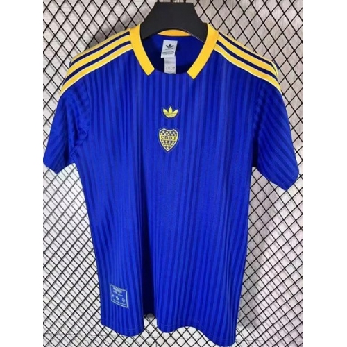 25/26 Boca Juniors Retro Editio Blue Fans Soccer Jersey