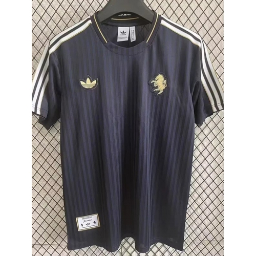 25/26 JUV Retro Editio Black Fans Soccer Jersey