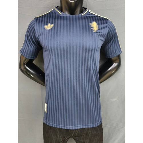 25/26 JUV Retro Editio Black Player Version Soccer Jersey