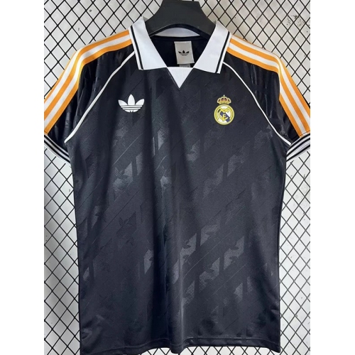 26/27 RMA Black Retro Edition Soccer Jersey