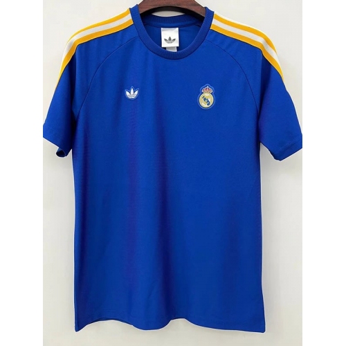 26/27 RMA Leisure Blue Retro Soccer Jersey