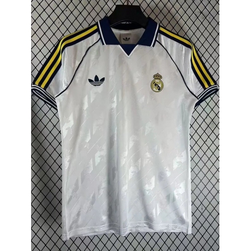 26/27 RMA White Retro Edition Soccer Jersey