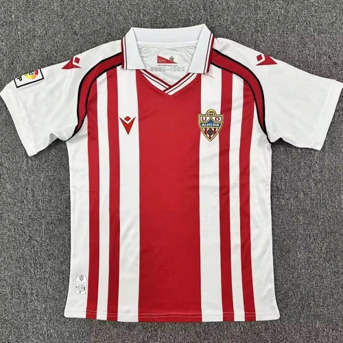 26/27 UD Almería Retro Edition Red Fans Soccer Jersey(带复古章)