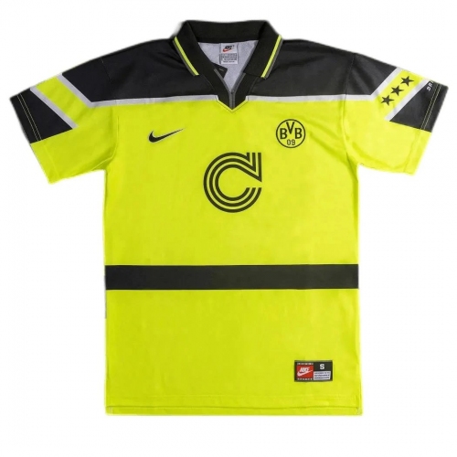 96-97 Borussia Dortmund Retro Jersey UCL Home