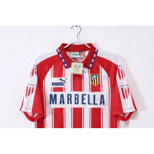 Atletico Madrid Home Retro Jersey 1994/95