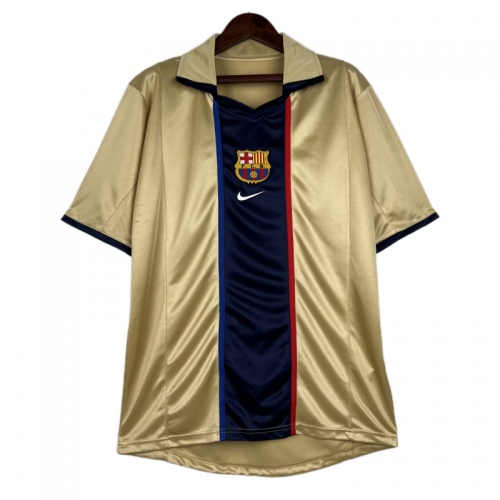 Barcelona Retro Away Jersey 01/02