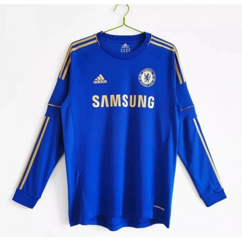 Chelsea Home Long Sleeve Retro Jersey 2012/13