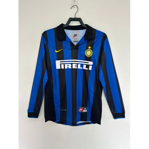Inter Milan Home Long Sleeve Retro Jersey 1998/99