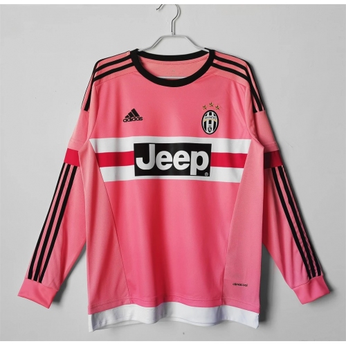 Juventus Away Long Sleeve Retro Jersey 2015/16