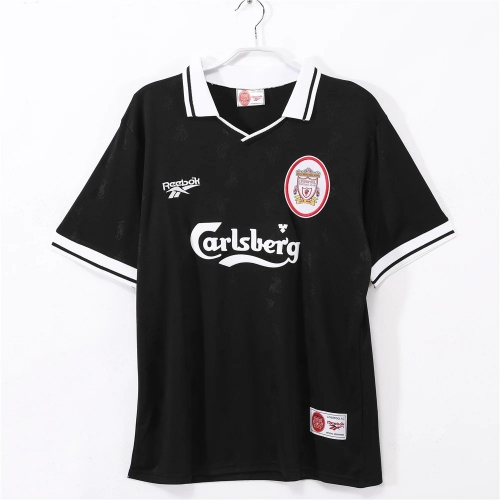 Liverpool Black Retro Jersey 1996/97