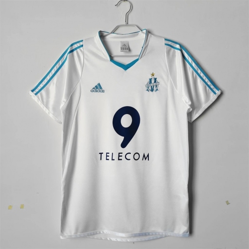 Marseille Home Retro Jersey 2002/03