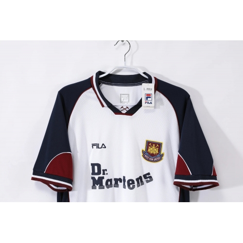 West Ham United Away Retro Jersey 1999/01