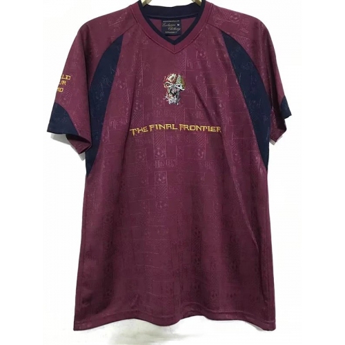 2010 West Ham Iron Maiden #10 Away Retro Soccer Jersey